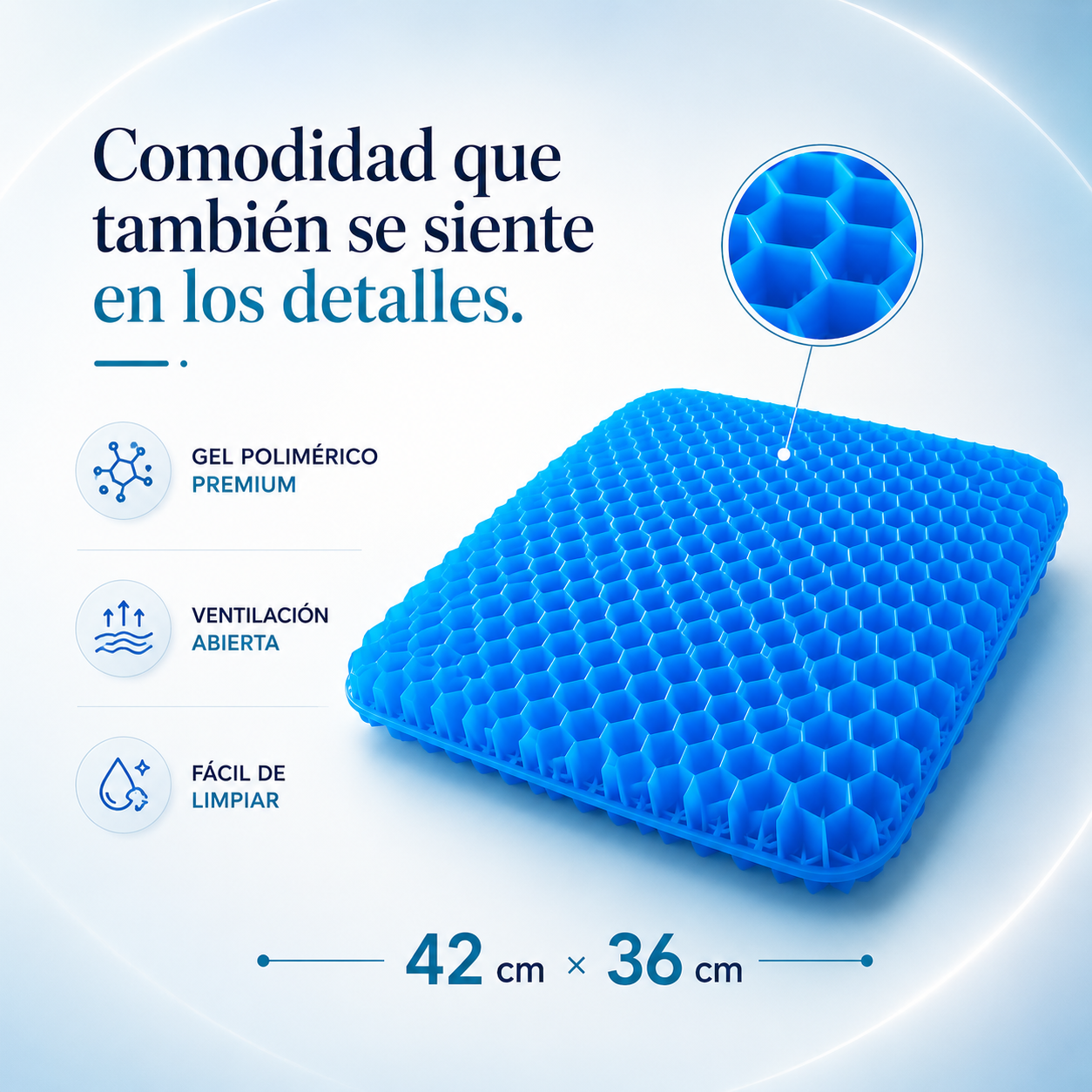 Velvia - Menos Presión Más Comodidad